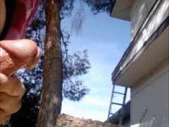 Outdoor Cumshot Porn Gif